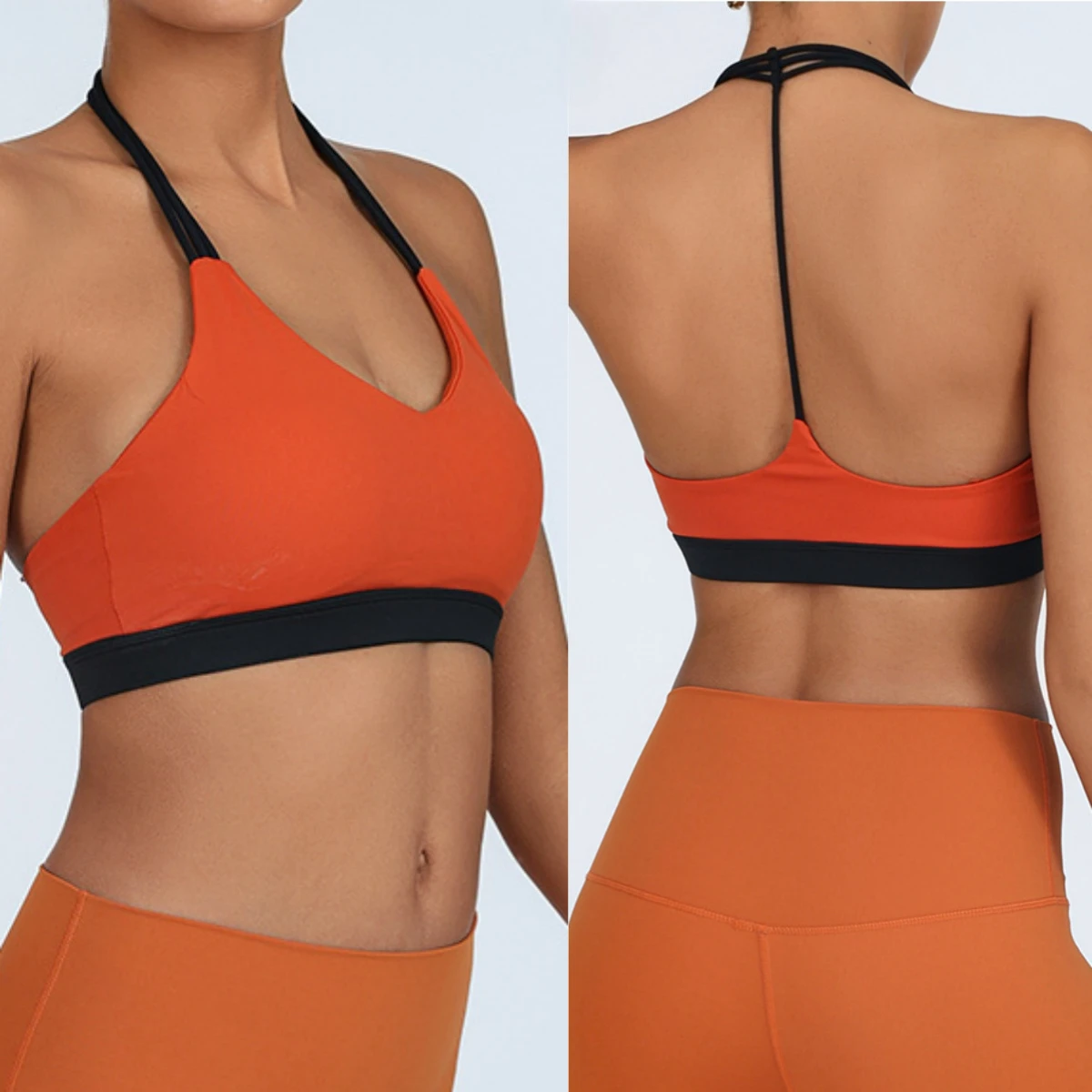 

Женский спортивный бюстгальтер для фитнеса, бюстгальтер для йоги с Y-образной спинкой, красивая спина, нижнее белье, сексуальный укороченный топ для бега, йоги, тренажерного зала, женский спортивный бюстгальтер с эффектом пуш-ап
