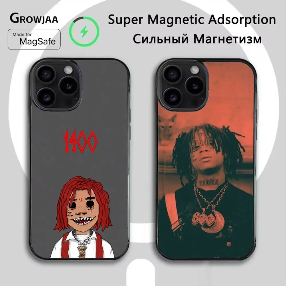 

T-Trippie Redds Rapper Phone Case For iPhone 16e,16,15,14,13,12,11,Plus,Pro,Max,Mini Magsafe Magnetic Wireless Charging