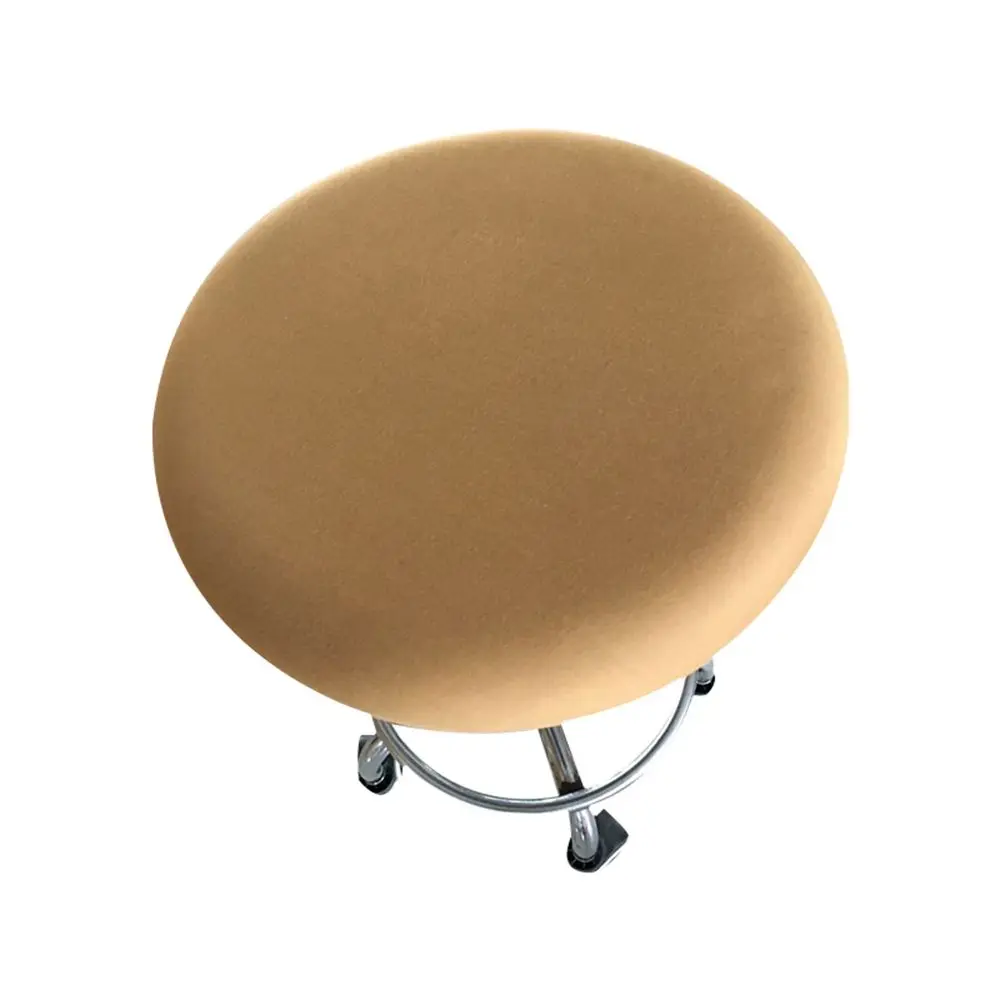 

Spandex Solid Color Elastic Chair Protector Home Decor Bar Stool Chair Cover Chair Slipcover Seat Cover Stool Cover