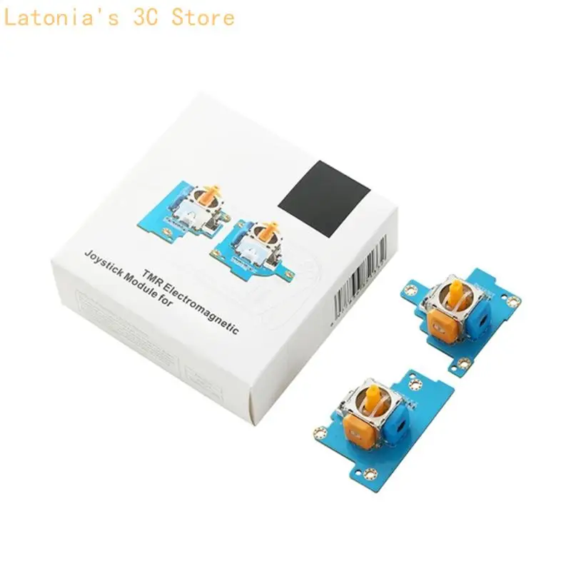 TMR-Joysticks-Ersatzmodulpaar für die Reparatur von Handheld-Konsolen, PCB-montierte Analogstick-Baugruppe, Zwei-Modul-Set für – Detail 3