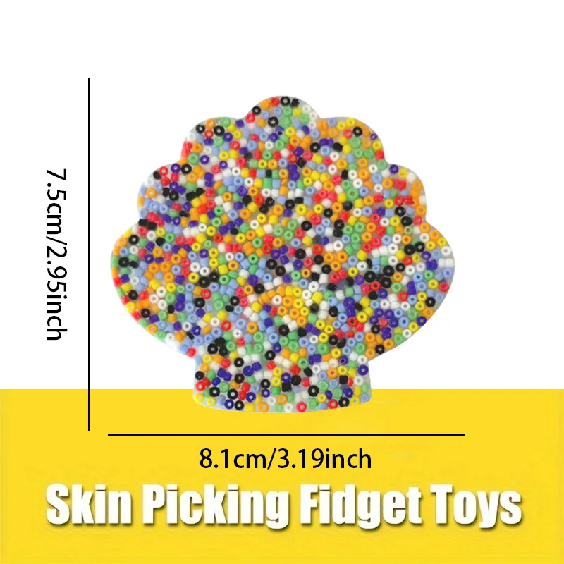 Skin Picking Fidget Toys Silicone Pad Skin Picking Pads To Pick Stress Relief Sensory Toy For Skin Picking Picky Pads Fidget Toy