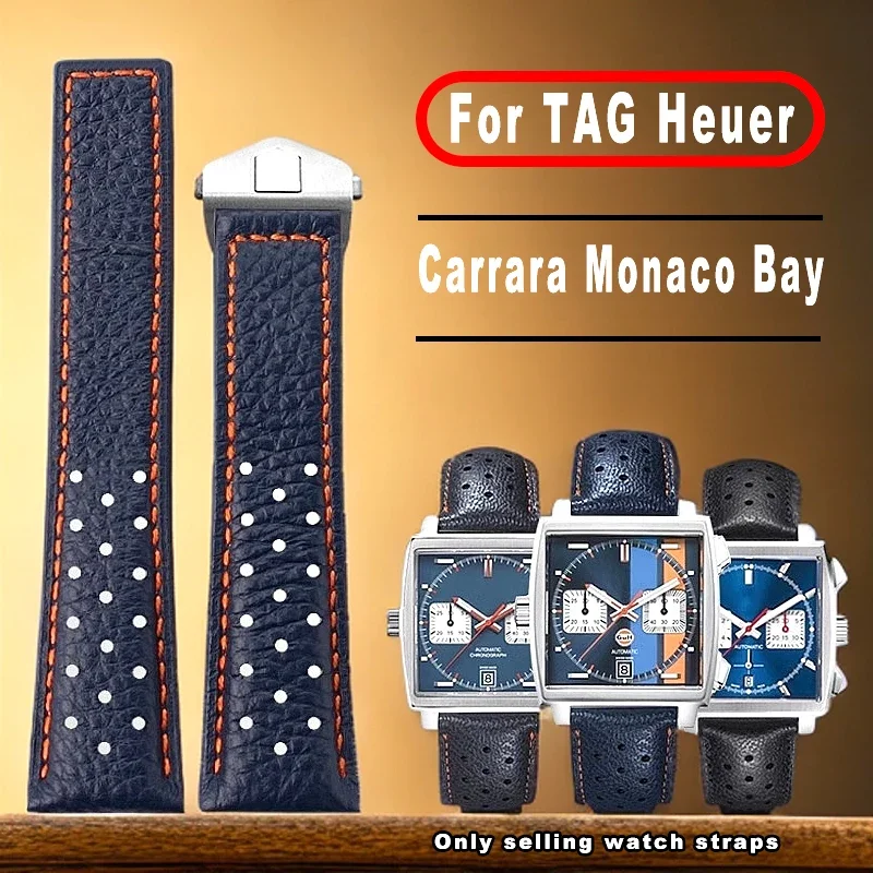 

Ремешок для часов TAG Heuer Monaco Carrara CAW211M 211P CAW211R 211T, дышащий, 22 мм, из коровьей кожи, мужской, с раскладывающейся застежкой.
