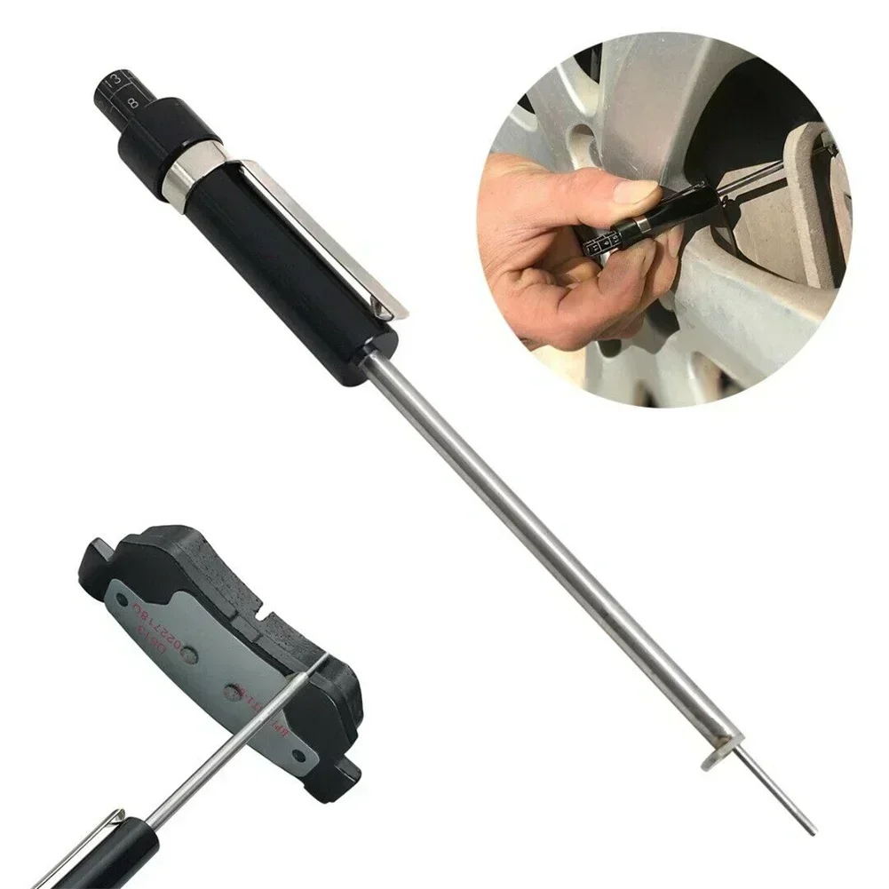 

Измеритель толщины автомобильных тормозных колодок, тестер автомобильных тормозных колодок, измерительный инструмент, измерительный инструмент для автомобильных шин, специальный инструмент, тестер, экономия времени, аксессуары