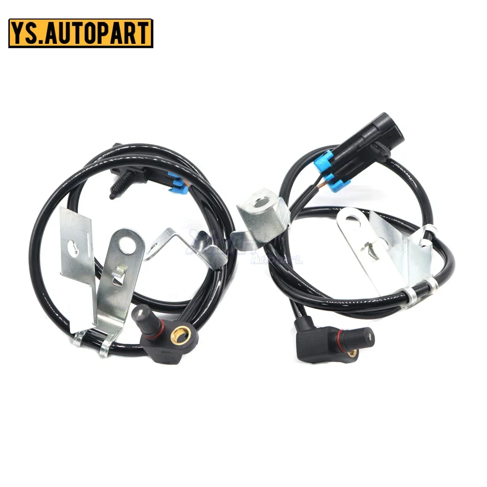 Front Left & Right ABS Wheel Speed Sensor 15990503 15990504 For Chevrolet Express Suburban Silverado 1500 2500 Tahoe 95-08