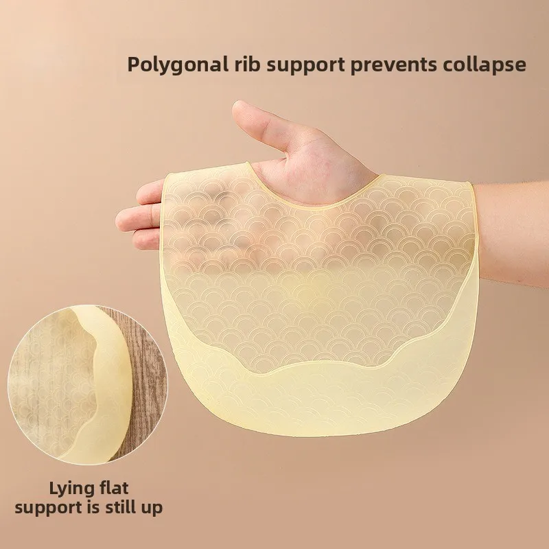 Bavaglino per mangiare il bambino Tasca per saliva in silicone per bambini, Tasca per riso per bambini Bavaglino tridimensionale impermeabile Super morbido senza risciacquo