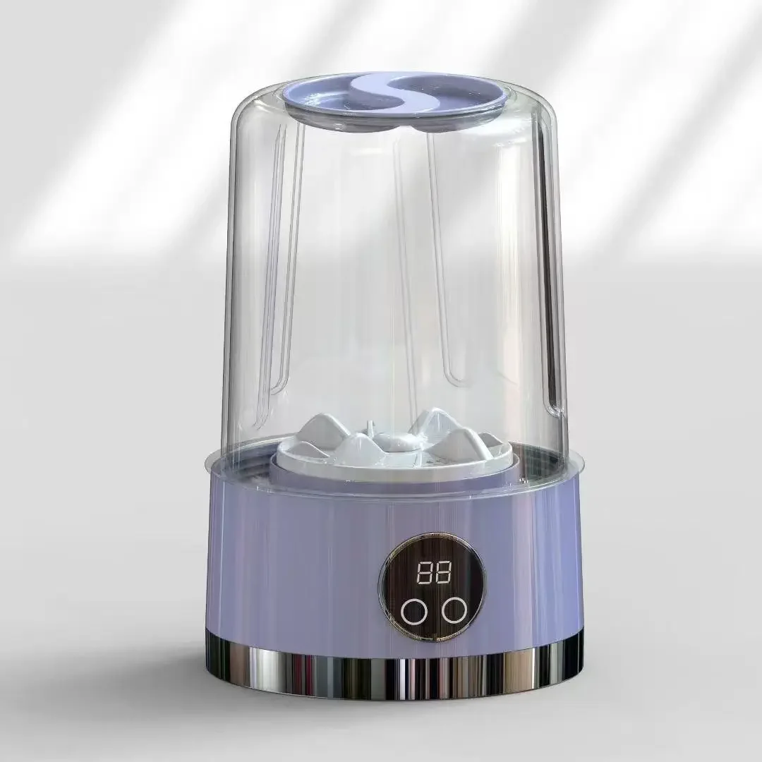 2025 nova mini máquina de lavar roupa de carregamento para roupas íntimas e meias, portátil sem fio pequeno dormitório estudante