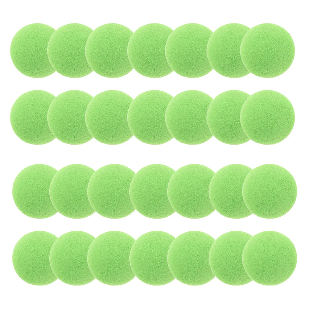 100 peças bolas de recarga de esponja espuma jogar jogos de carnaval combo brinquedo esportivo interativo