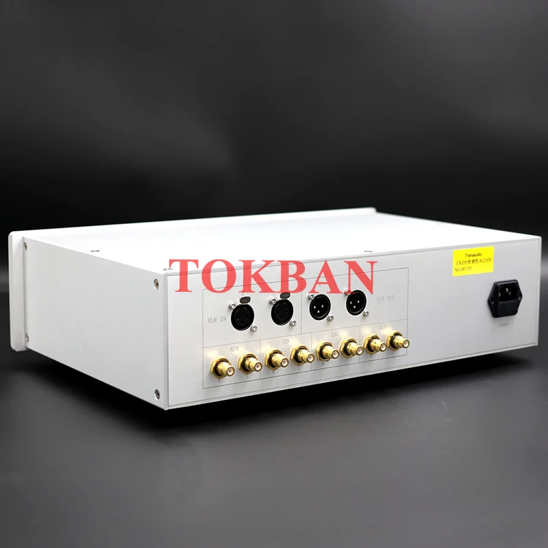 Tokban C9.2 MBL6010D Preamplifier Fully Balanced Amplifier Line High Resolution Low Distortion Low Noise HIFI Preamplifier