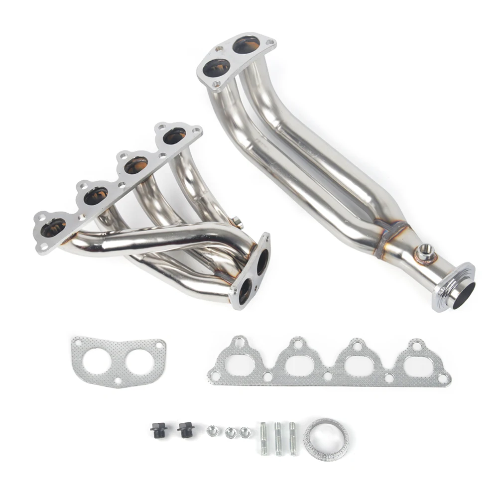 RACING MANIFOLD EXHAUST HEADER FOR HONDA CIVIC 88-00 CRX DEL SOL SOHC D16 D-SERIES