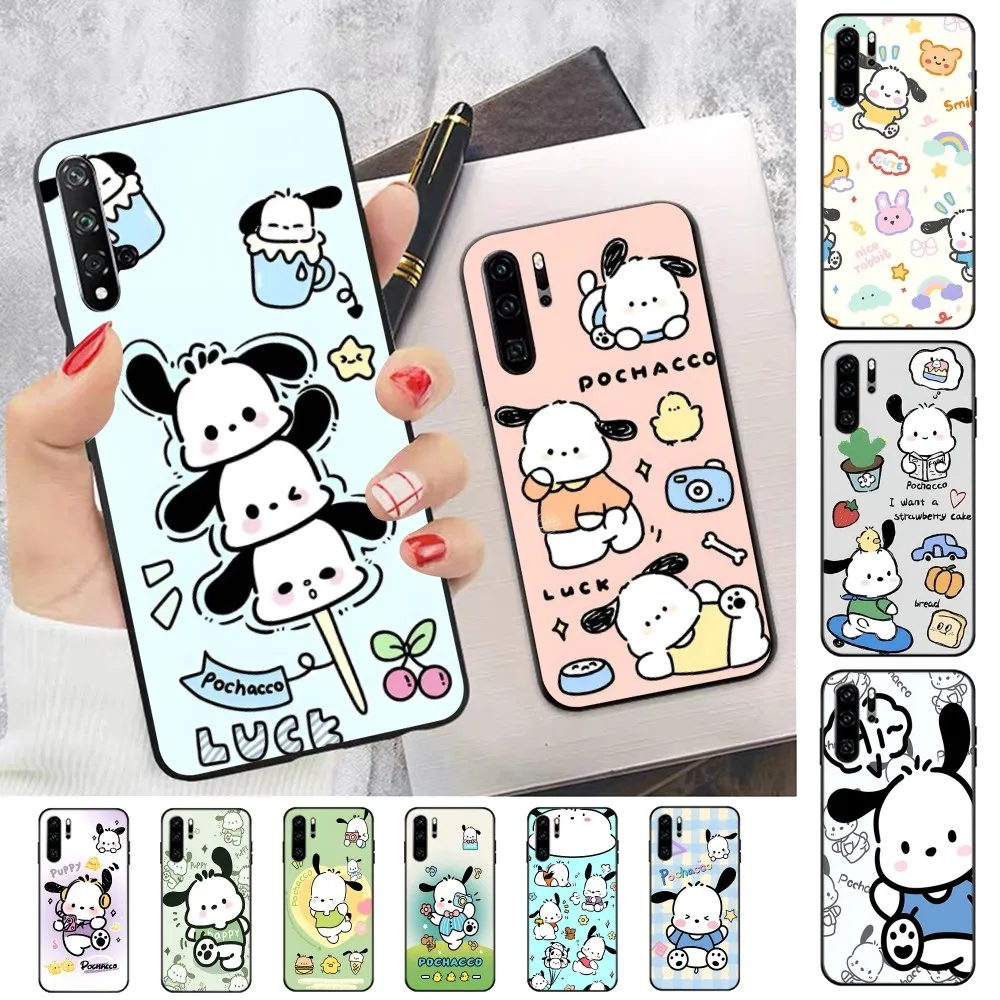 Cartoon P-Pochacco Phone Case For Huawei P 8 9 10 20 30 40 50 Pro Lite Psmart Honor 10 Lite 70 Mate 20lite