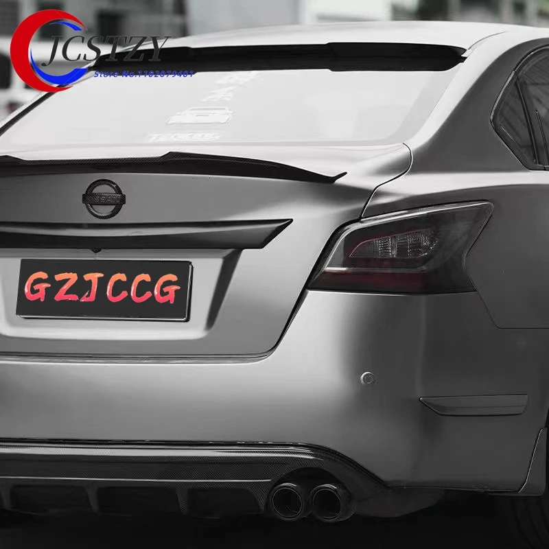 For Nissan Teana Altima Spoiler.High Quality carbon fiber Rear Wing Spoilers Trunk Lid Diffuser 2013.-2015