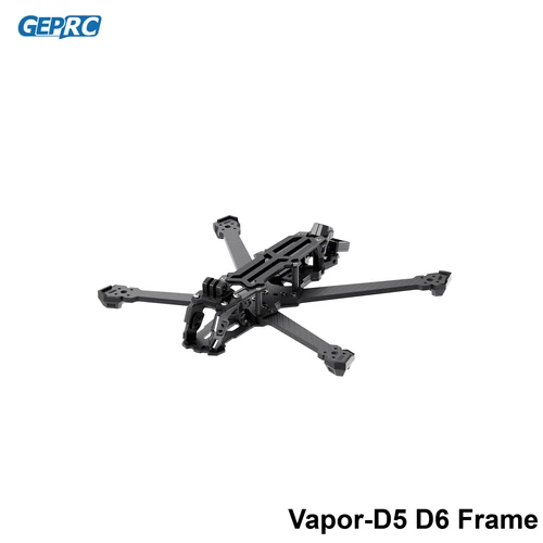 GEPRC GEP-Vapor-D5 D6 프레임 O3 및 아날로그 증기 드론 탄소 섬유 프레임 DIY RC FPV Quadcopter 5-6 인치 액세서리 부품