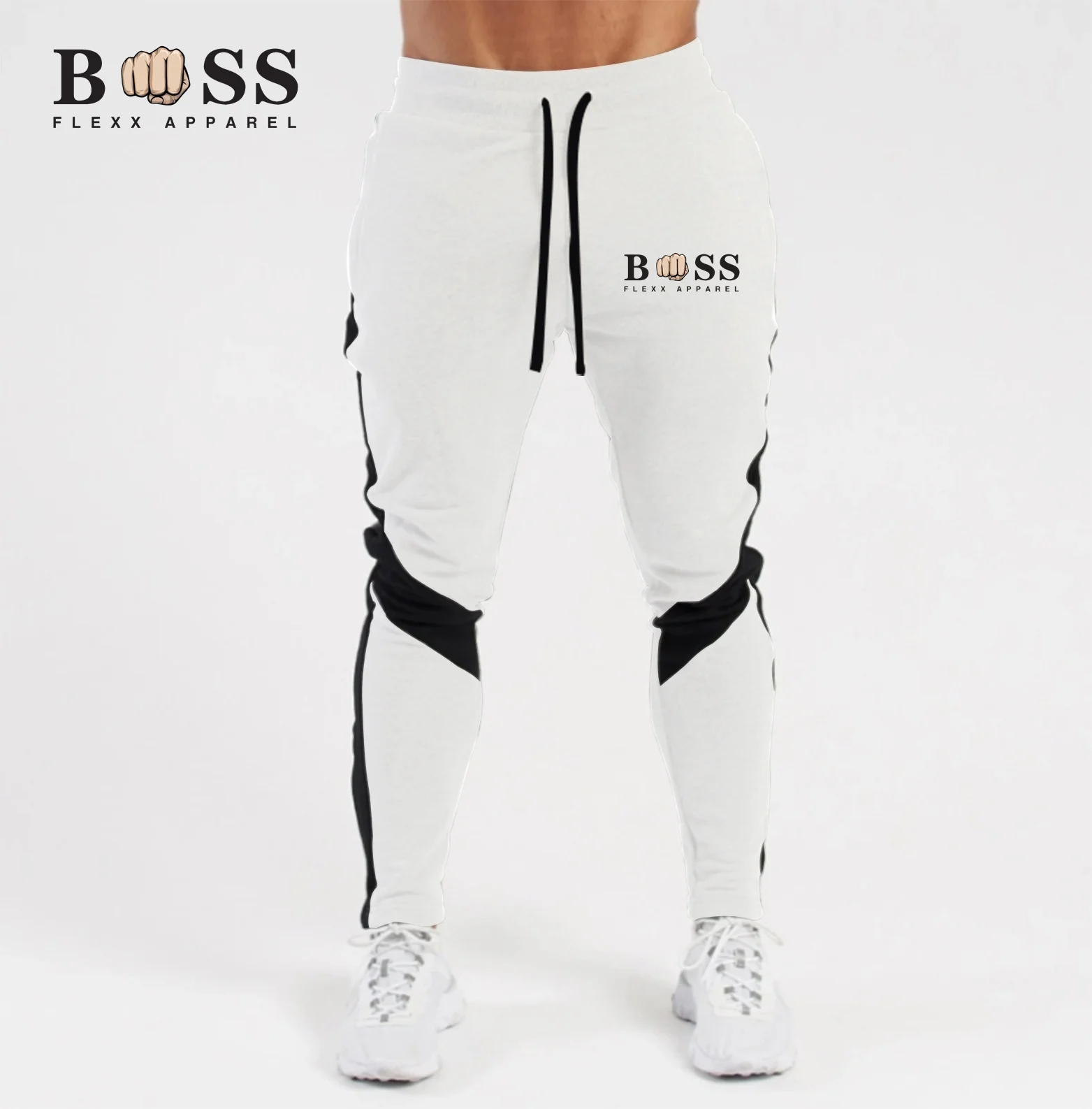 2025 BSS New Men's Color Blocking Jogging Pants Men's Fitness Jogging Pants Men's Training Sports Pants Sportswear Sports Pants