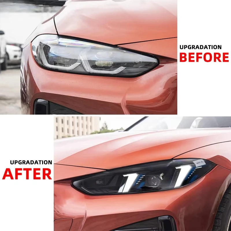 for 'BMW 4 Series G82 G22 430i 425i Headlight 2021 2023  Front Lamp Upgrade LED Front Light 2024 'BMW G22 'Laser Headlight