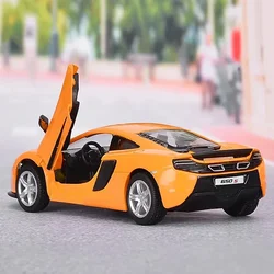 1:36 650S Super Sport Family Christmas Gifts For Children Simulation Diecasts Toy Vehicles Alloy Car Model