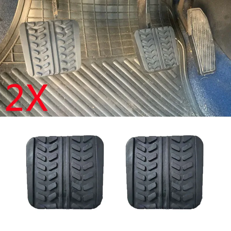 2X cubierta de almohadilla de Pedal de embrague de freno para Mazda RX-7 323 626 929 B2000 B2200 B2500 B-Series BT-50 MPV MX-3/6 S083-43-028 Accesorios