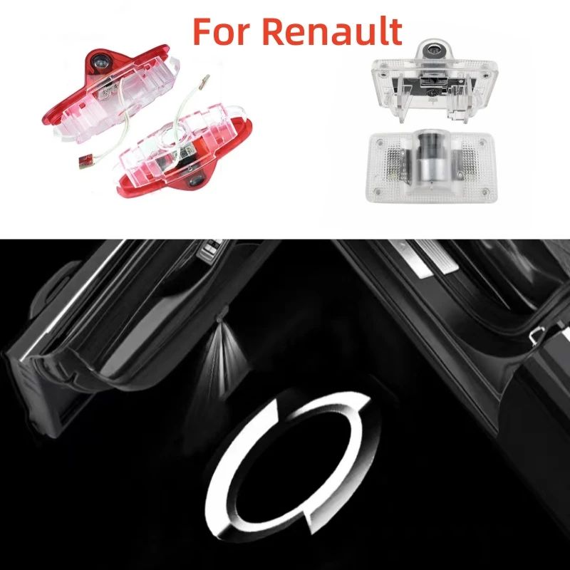 

LED car logo light door welcome projector light For Renault Laguna Espace 4 5 Vel Satis Latitude Talisman Megane KoleosCar Goods