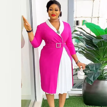 Kadınlar için afrika elbiseler artı boyutu afrika giysi zarif Ankara Ankara türkiye kıyafetler elbisesi müslüman düğün parti uzun elbise