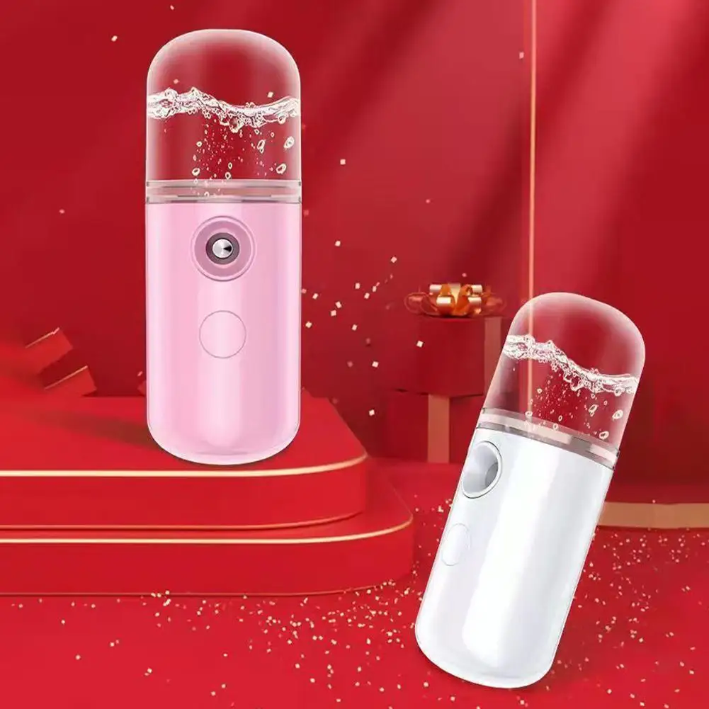 USB ضباب بخاخ الوجه المرطب البخاخات القابلة لإعادة الشحن جهاز البخار للوجه ترطيب أدوات التجميل أدوات العناية ببشرة الوجه