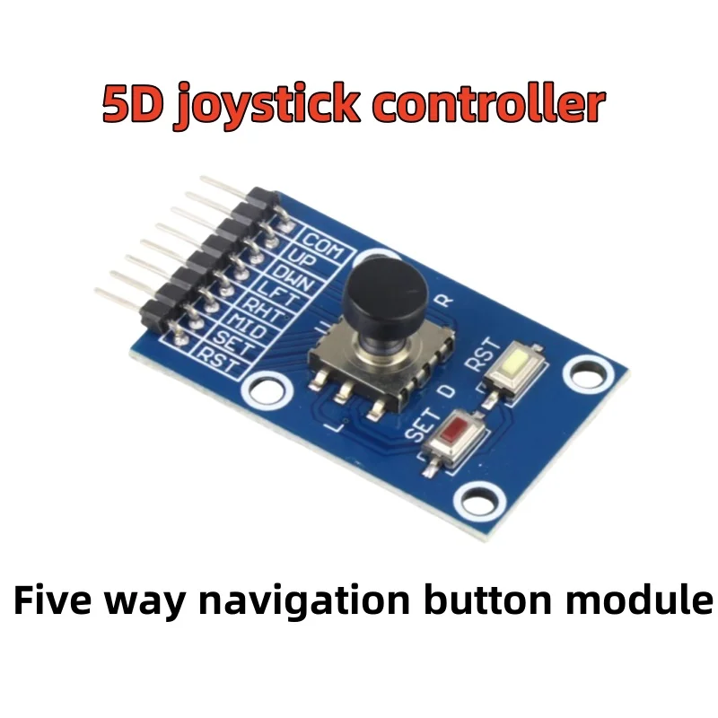 Five way navigation button module 5D joystick controller microcontroller development board independent keyboard button switch