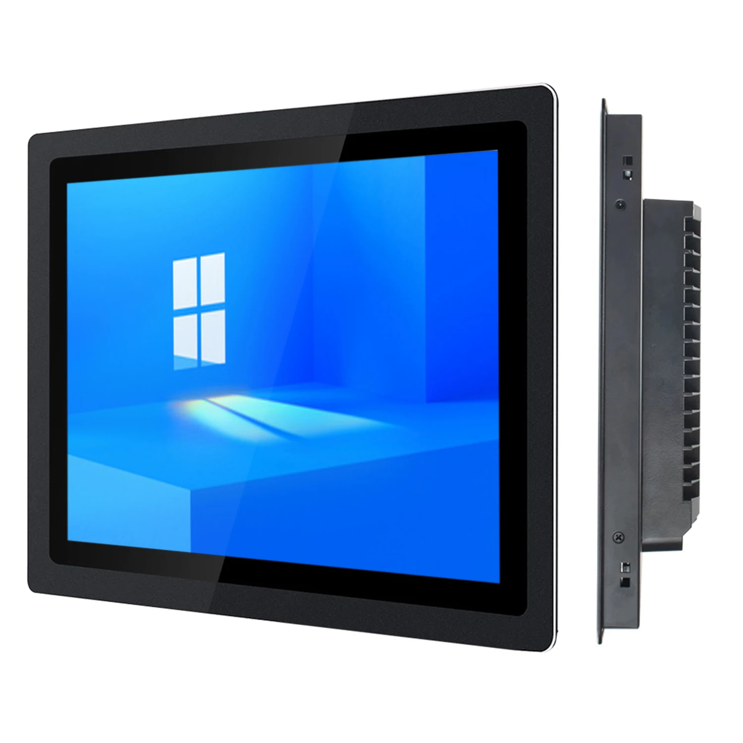 18.5 inch industrial computer mini tablet pc all-in-one panel pc with capacitive touch screen J1900 wifi for win10 pro 1366*768
