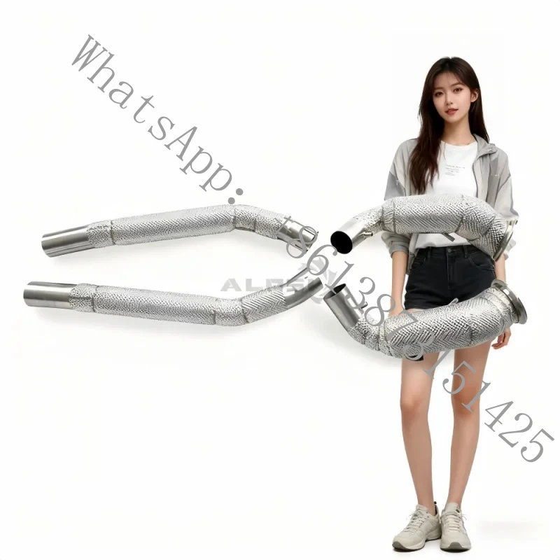 

Suitable Exhaust pipes Purosangue FUV 6.5l V12 2022-2025 Exhaust pipe with heat shield Modified racing performan