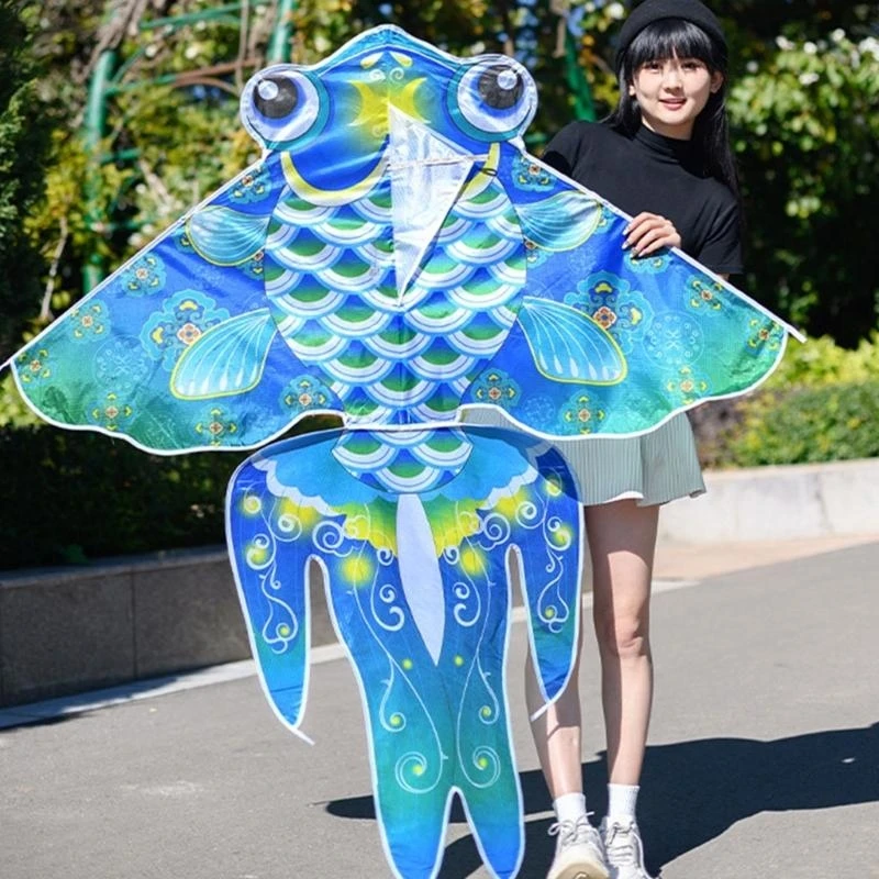 الطائرات الورقية لعبة الكرتون الطائرات الورقية الأسماك الطائرات الورقية تحلق لعبة للطفل الطائرات الورقية الصينية لعبة للهواء