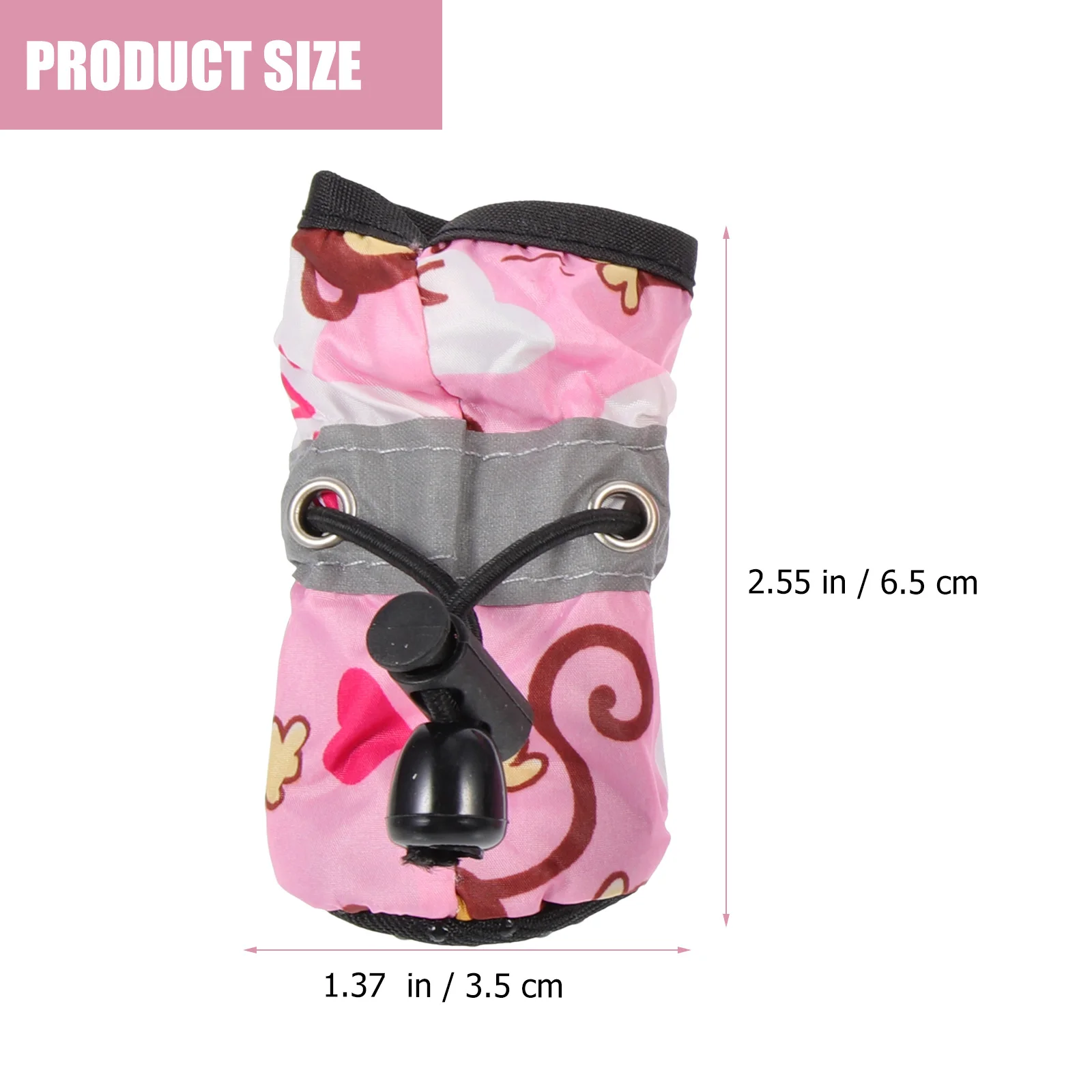 

1Set Durable Dog Shoes Stylish Non-Slip Breathable Soft Sole Pet Supplies Paw Protector Adjustable Wear Dog Shoes