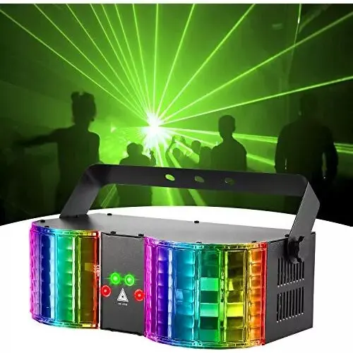 Christmas decoration luces dj strobe laser light music lamp disco beam projector led stage light holiday lighting for party club