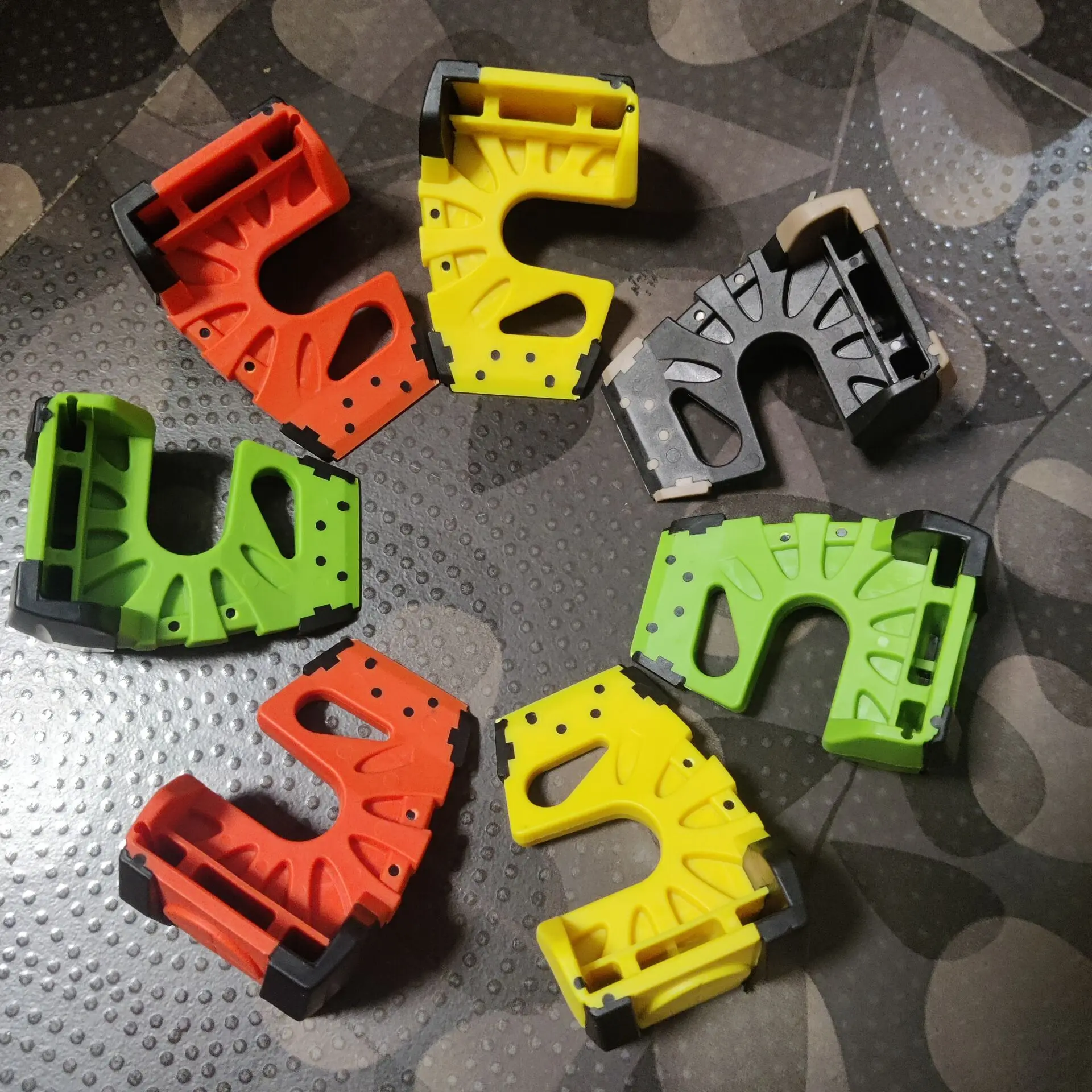 Tope de puerta definitivo, Tope de puerta con límite de cuña táctico 3 en 1, junta de goma de plástico Lexan, tapones de umbral de alta resistencia