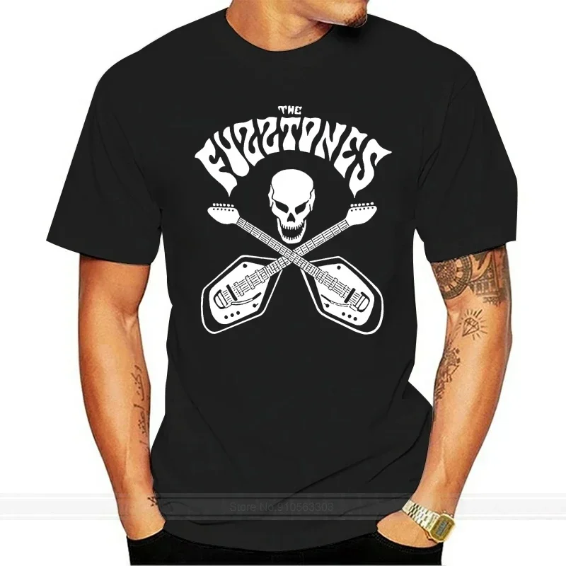 NEW! The Fuzztones Logo Black And White T-Shirt TEE XS-3XL cotton tshirt men summer fashion t-shirt euro size