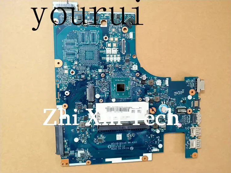 

Yourui для Lenovo G50 G50-30, материнская плата для ноутбука DDR3 с процессором N2830 ACLU9 ACLU0 NM-A311, материнская плата, полный тест