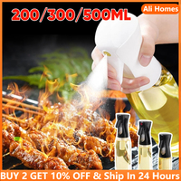 200/300/500ml Oil Spray Bottle Olive Acid Sprayer for Cooking BBQ Baking Oil Dispenser Nebulizer Kitchen Accessories Gadget