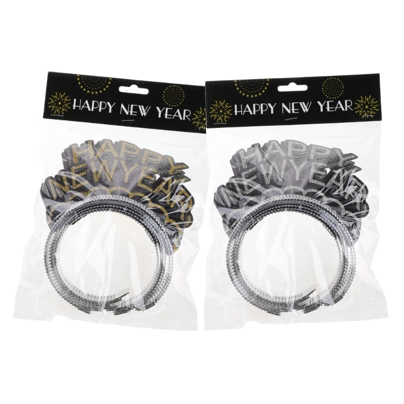 New Year HairHoop 2023 New Year Headband Happy New Year Headband Headwear