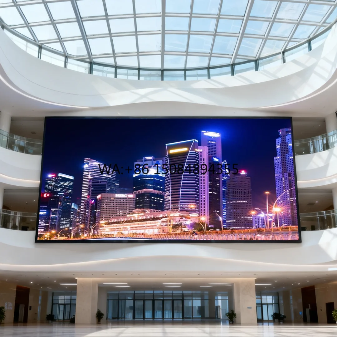 

Large Indoor Led Video Wall P1.5 P2 P2.5 Led Big Giant Indoor Led Screen Display for Retail Center