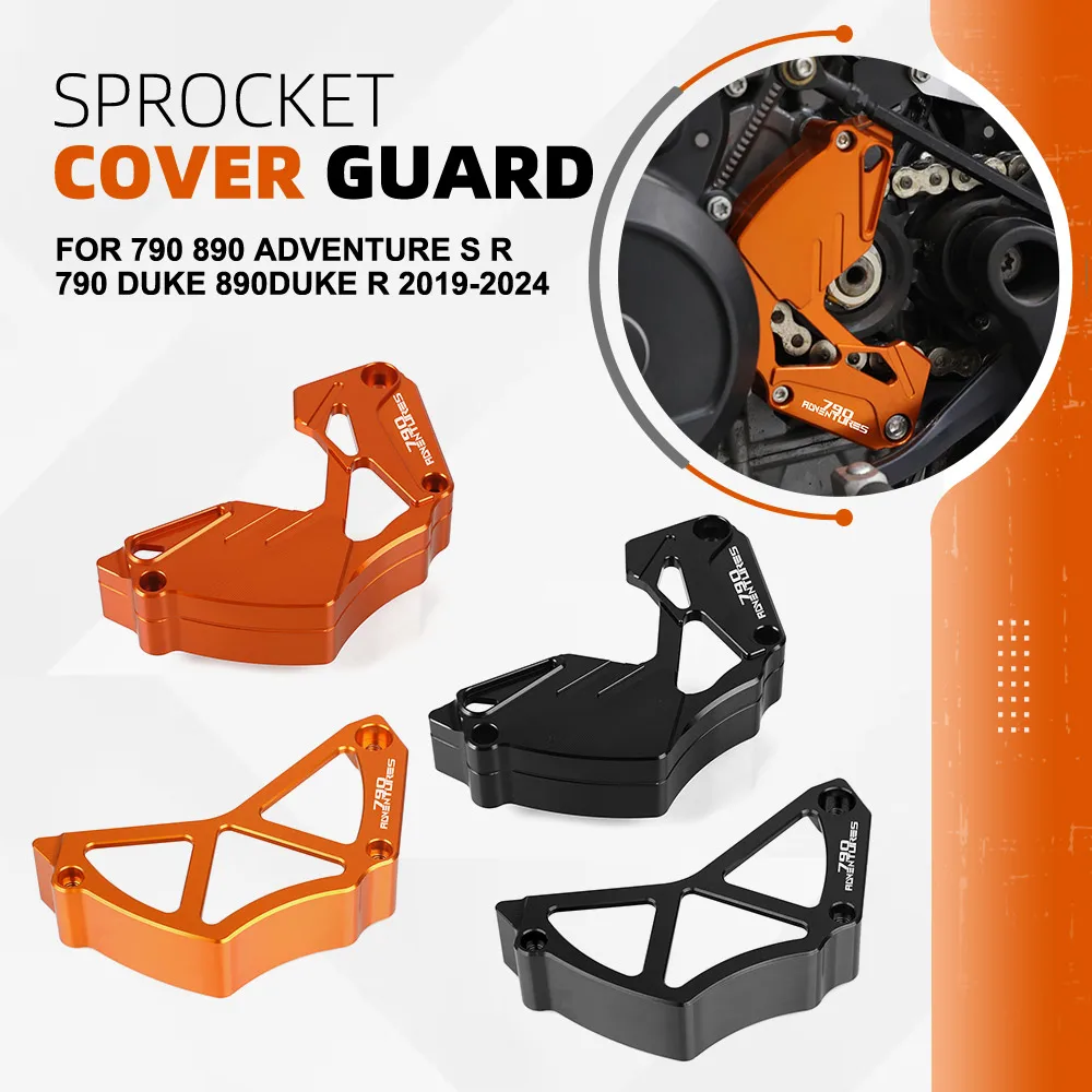 

2025 Новая крышка датчика защиты цепи звездочки мотоцикла для 790 890 Adventure S R 790 Duke 890Duke R 2019 2020 2021 2022 2023 2024