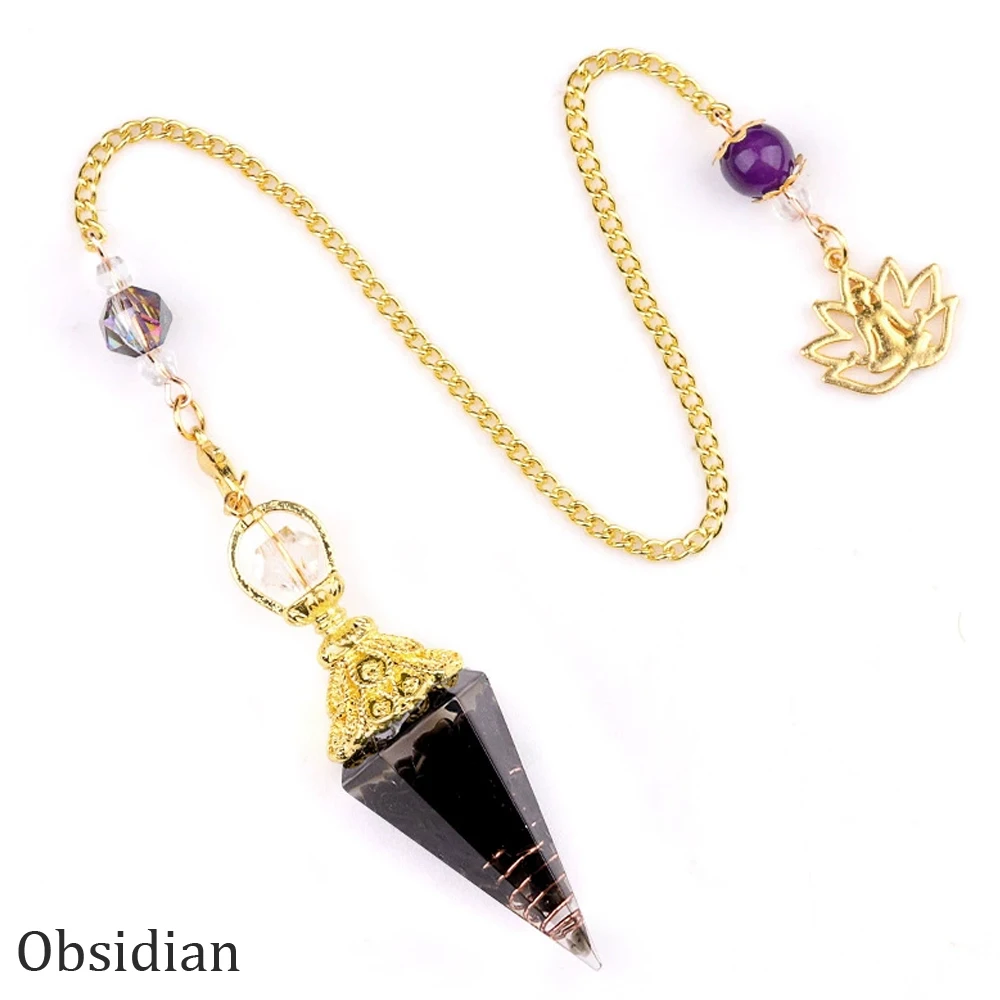 Natural Crystal Opal Colorful Hexagonal Pendant Necklace for Women