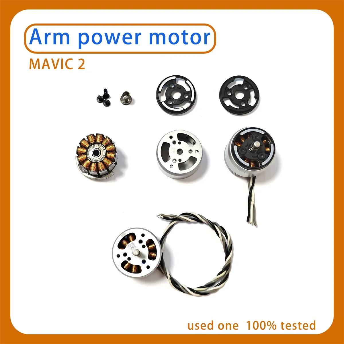 For Mavic 2pro/Zoom version of the motor, magnetic ring bearing, coil and propeller seat accessories, engine motor