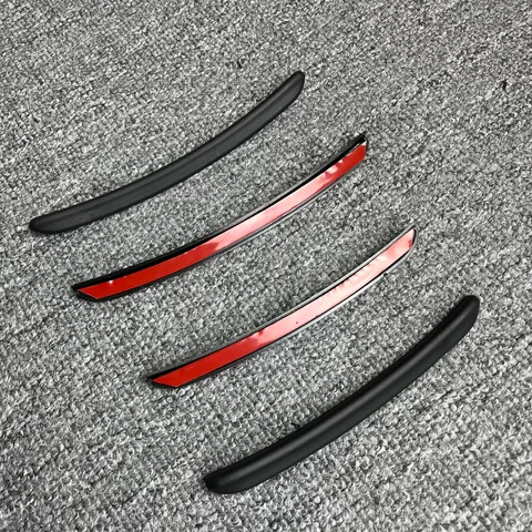 4 шт. GTI Glubsport Style Бампер Fender Flare Брызговики для VW Golf 8 MK8 Аксессуары 2020 2021 2022 2023 2024 2025
