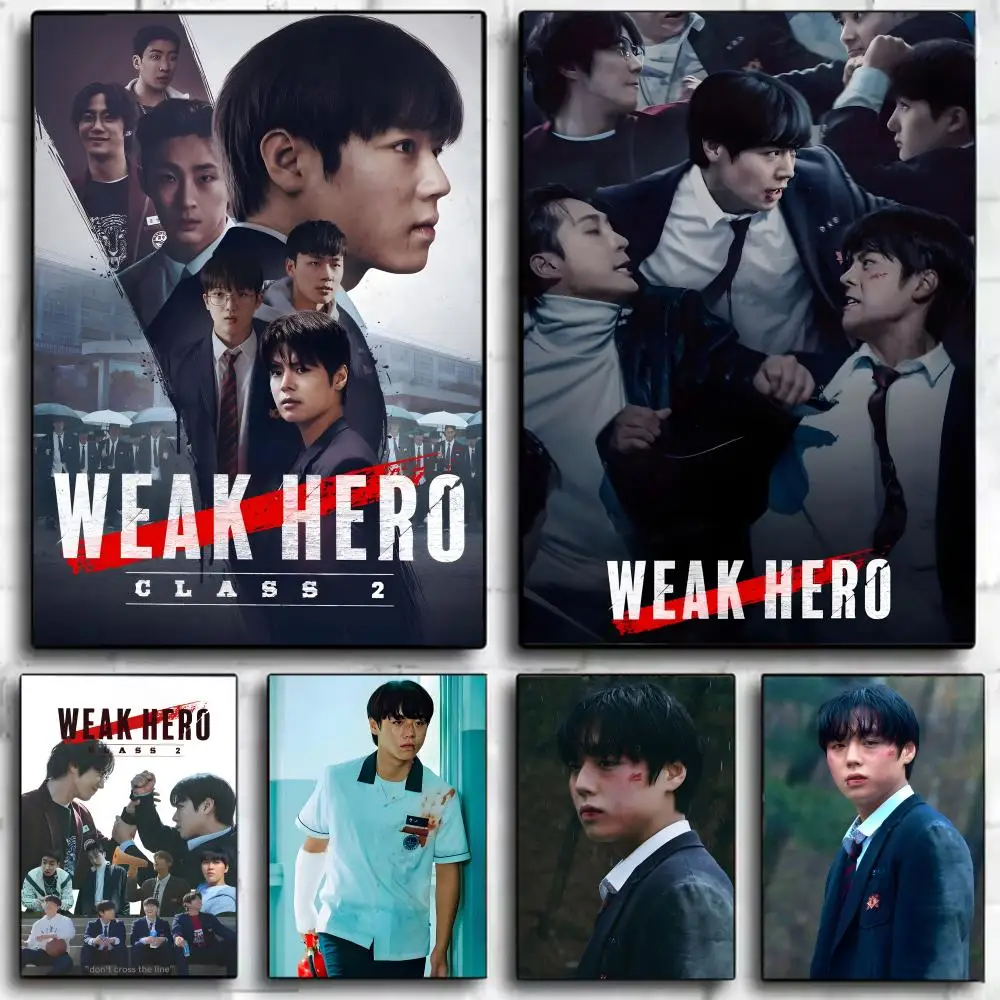 Póster de drama coreano W-Weak Hero Class 1, póster impreso para pared, mural decorativo, decoración del hogar, regalo sin marco