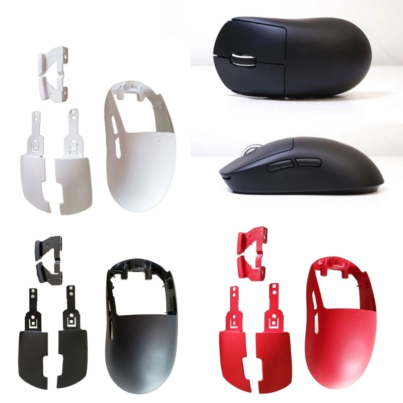 conjunto capa com botao lateral esquerdo direito para gpro x superlight mouse access f19e 1 01