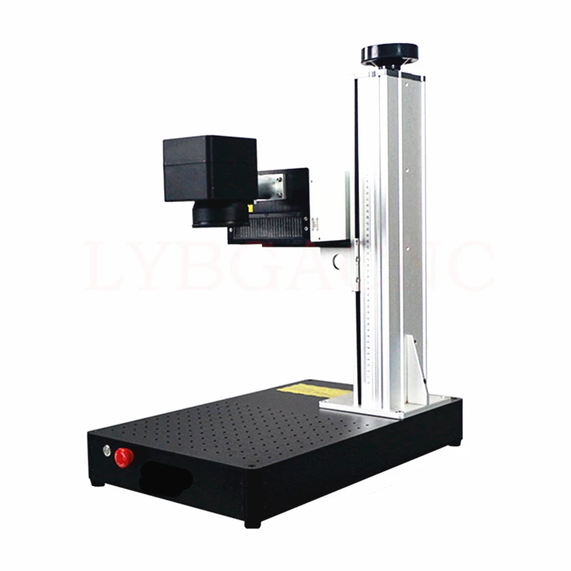 20W 30W 50W Portable LY Desktop Mini Fiber Laser Marking Machine Upgrade Rotation Axis Metal Engraving Machine UV 3W 5WFor PVC