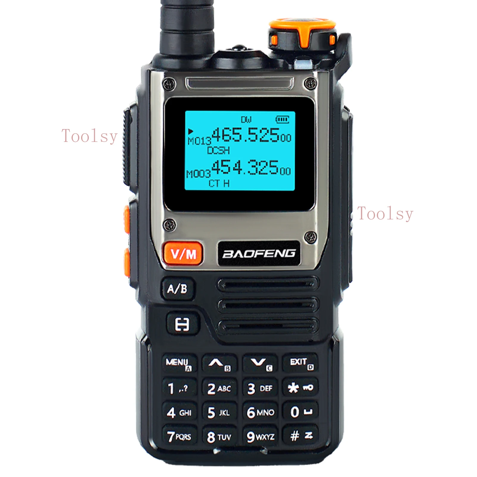 

Baofeng UV-K61 Ham Radio Air Band Walkie Talkies 999-канальное уличное оборудование Охотничья двусторонняя радиостанция походное снаряжение