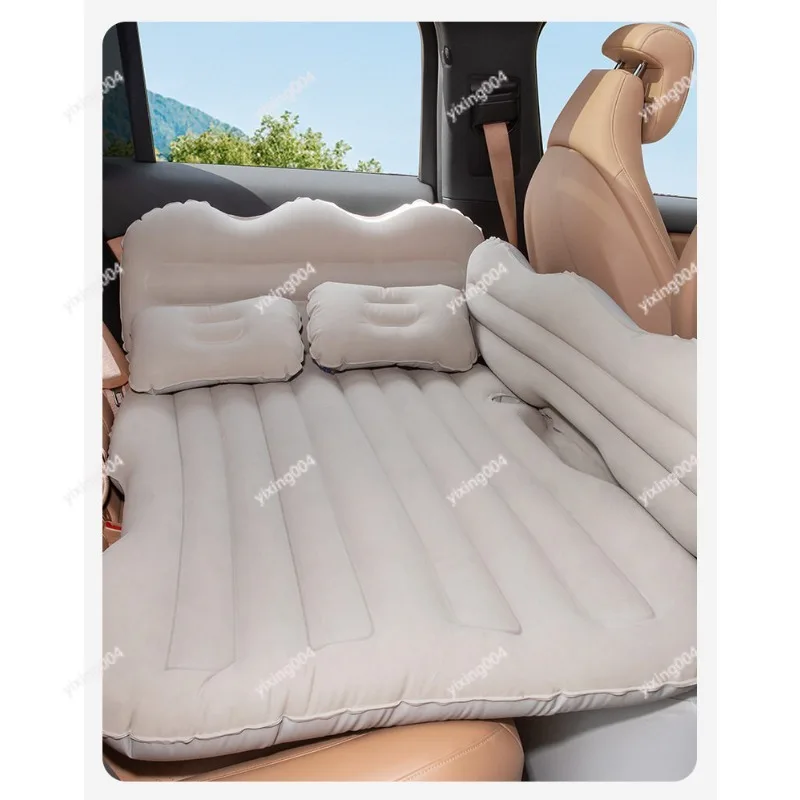Universal Car Inflatable Mattress Rear Seat Air Bed for Sedan  Travel Sleeping Pad