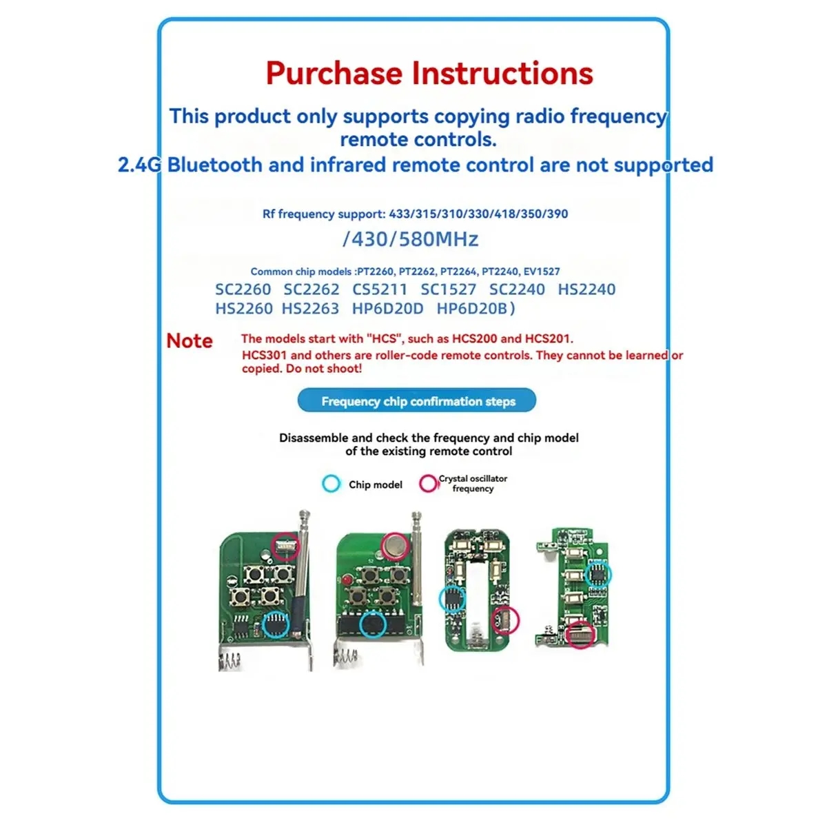 giftnew Tuya Smart App Remote Control for Electric , Roller Shutters, Awnings, and Curtains (for 433MHz Remote Copying)