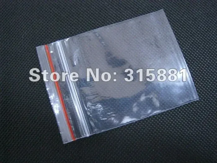 Zip Lock Plastic Bags Reclosable Transparent Jewelry/Food Storage Bag Kitchen Package Bag Thickness 0.05mm 100pcs/lot