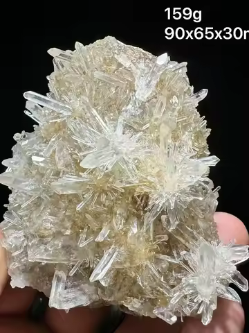 new 100% natural Lemlia crystal, clean quartz, raw stone, cluster flower mineral specimen from Guangxi