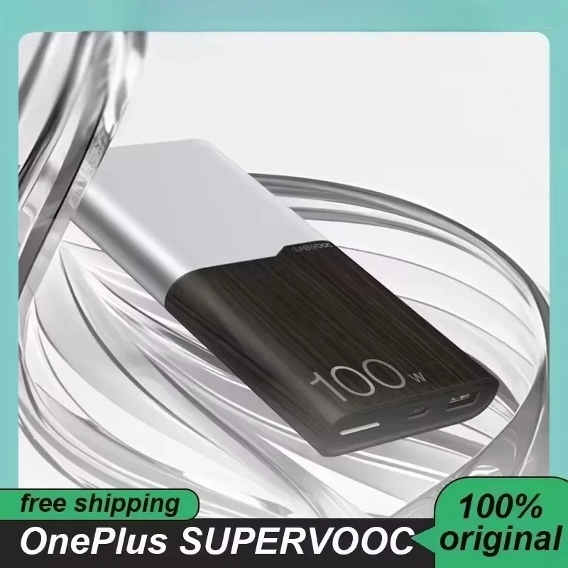 OnePlus SUPERVOOC 100W Power Bank 12000mAh Large Capacity Mobile Power Bank Portable PowerBank Custom Mobile Phone Accessories