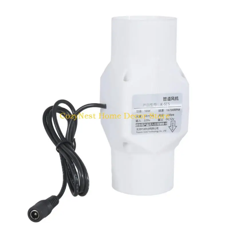 

Энергосберегающий встроенный трубный вентилятор 92MF с размером отверстий 20/25/32/40/46 мм для эффективной вентиляции