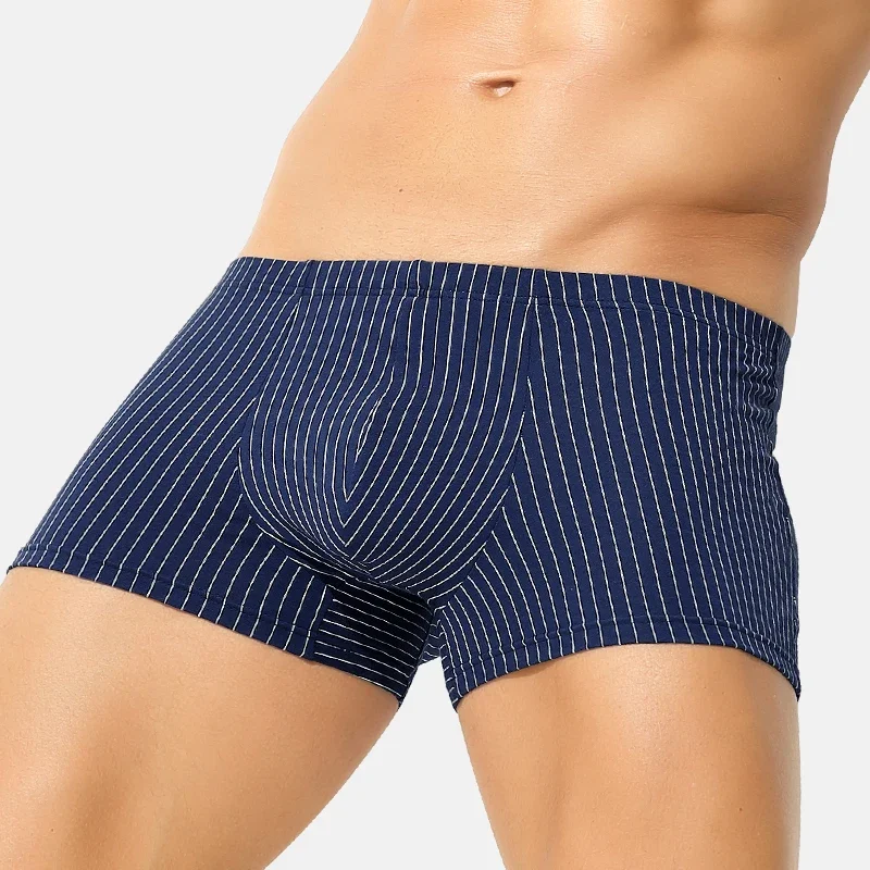 

Men's Underwear Pure Cotton Boxer Briefs Youth Large Size Shorts Boys Boxer Shorts Summer Thin Underwear